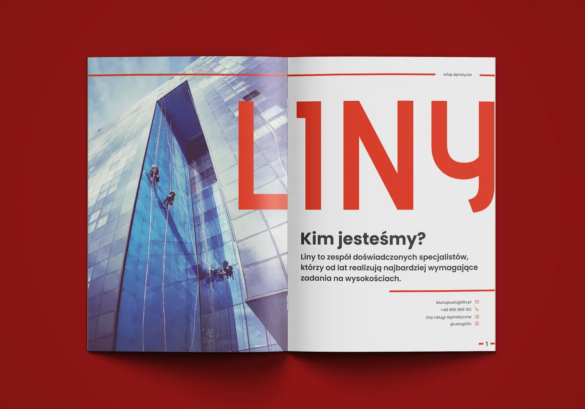 Katalog reklamowy - strona tytułowa