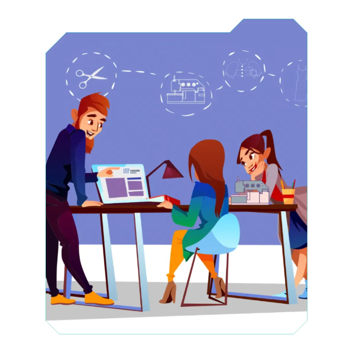 explainer video hashed rags