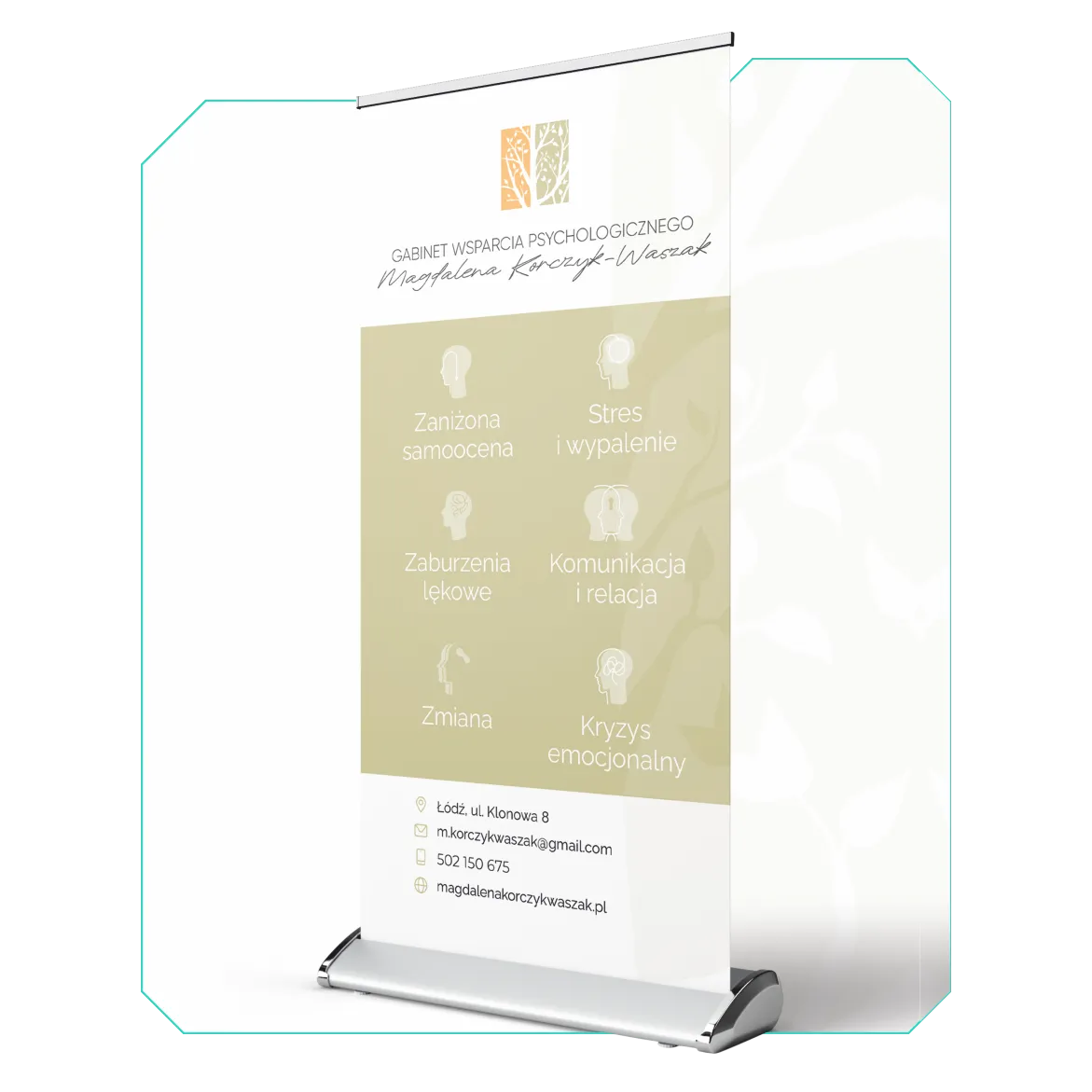 Projekt rollup'u Gabinet Terapii i Wsparcia Psychologicznego